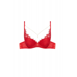 Esotiq Oksana push-up podprsenka červená  - obrázek produktu 2