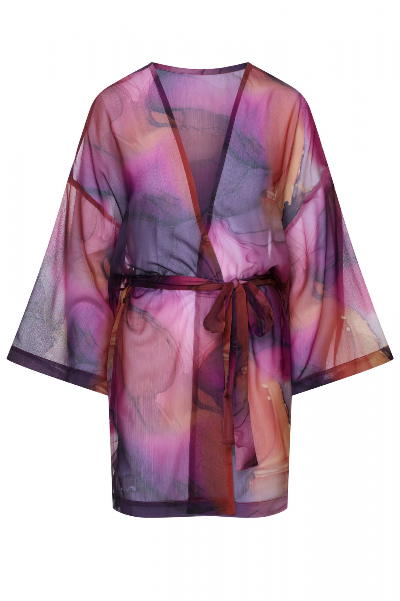 Esotiq Tango plážový kaftan viacfarebný