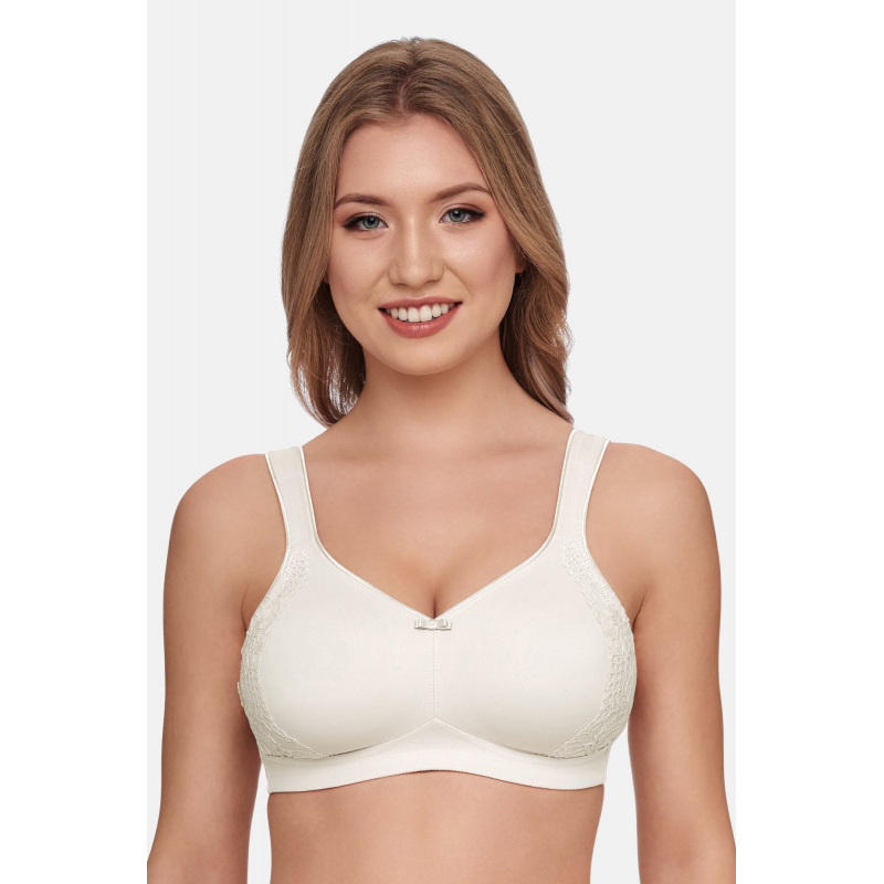 Susa London zmenšovacia podprsenka bez kostíc krémová - barva:SUSP002/krémová, velikost:95G
