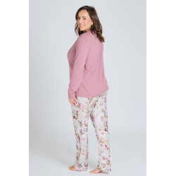 Lady Belty dámsky pyžamový set s kvetinovým vzorom  - obrázek produktu 3