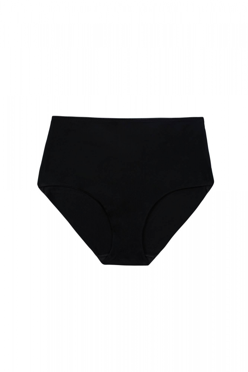 Babella nohavičky s vysokým pásom čierne