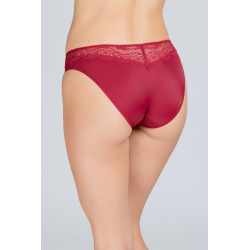 Vova klasické čipkované nohavičky červené  - obrázek produktu 2