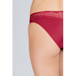 Vova klasické čipkované nohavičky červené  - obrázek produktu 4