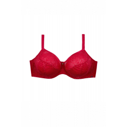 Triola Contour-Fit nevystužená podprsenka červená 21885  - obrázek produktu 2