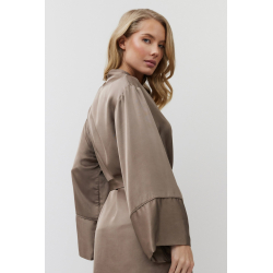 Aruelle ľahký dámsky župan hnedý  - obrázek produktu 2