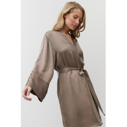 Aruelle ľahký dámsky župan hnedý  - obrázek produktu 5