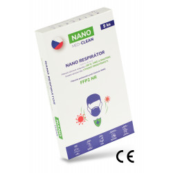 5x FFP2 respirátor NANO MED.CLEAN  - obrázek produktu 8