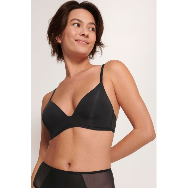 Sloggi Soft adapt braletka čierna - barva:SLO0004/čierna, velikost:XL