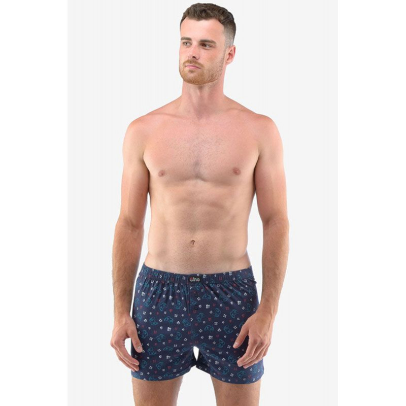 Pánske trenírky Gina 75180 - barva:GINDCMDYM/sladké drievko-tmavé tyrkysové, velikost:M/L