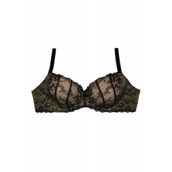 Triola Sexy-Fit tence vyztužená balkónová podprsenka černá 26763  - obrázek produktu 2