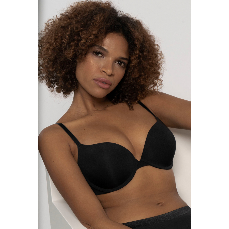Dorina Michelle Eco push up podprsenka čierna - barva:DORBK0001/čierna, velikost:70B