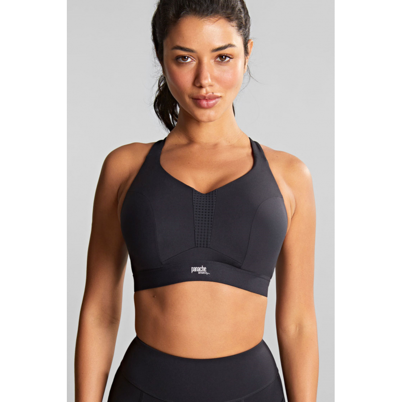 Panache Sport podprsenka s kosticou čierna - barva:PANPBLACK/čierna, velikost:36DD