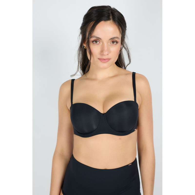 Dorina Michelle solution balkónová podprsenka čierna - barva:DORBK0001/čierna, velikost:75C