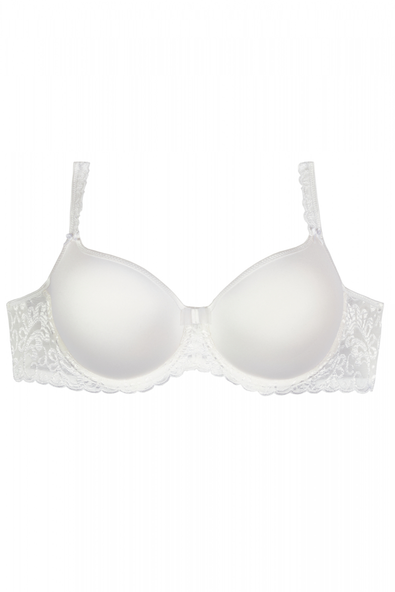 Triola Sensual-Fit bezšvová podprsenka s hladkými košmi biela 29665