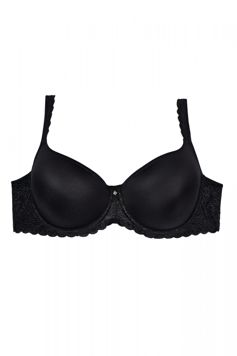 Triola Sensual-Fit bezšvová podprsenka s hladkými košmi modrá 29665