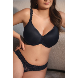 Triola Sensual-Fit bezšvová podprsenka s hladkými košmi modrá 29665  - obrázek produktu 8