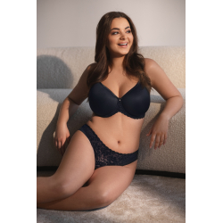 Triola Sensual-Fit bezšvová podprsenka s hladkými košmi modrá 29665  - obrázek produktu 9