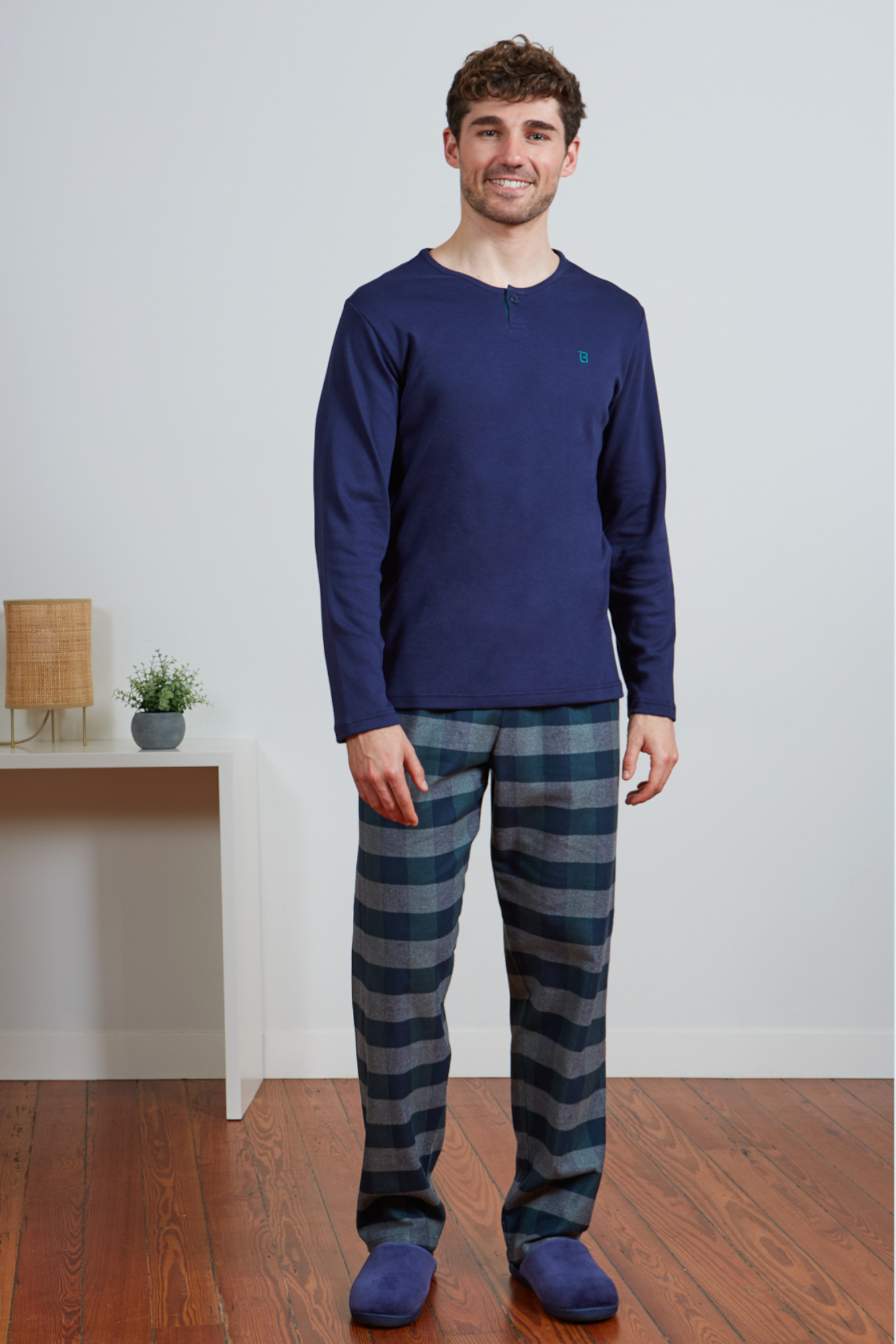 Pánské pyžamo Lady Belty 22I-0323W-39 - BELUNICO/potlač / XXL BEL6K003-UNICO.